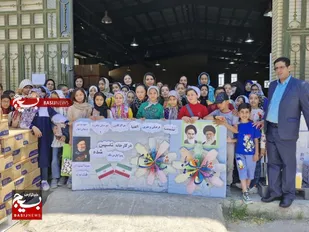 برپایی کارگاه نقاشی &laquo;شهید خدمت&raquo; در شرکت &laquo;ویرا پارس پک&raquo; شاهرود+ عکس