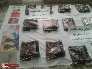 اهدا ۳۰ پک لوازم التحریر به دانش آموزان نیازمند