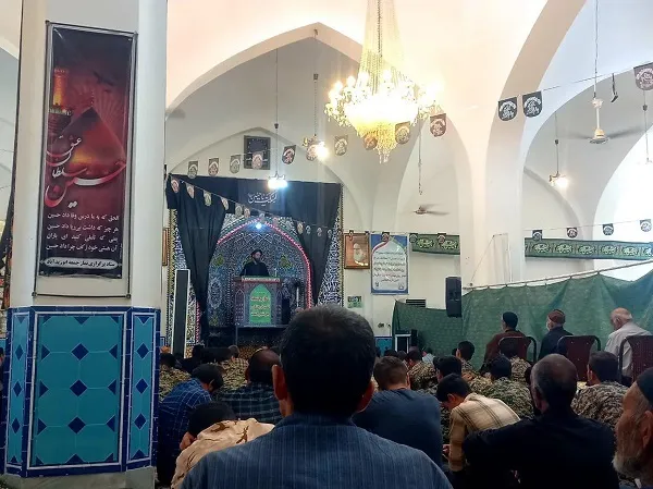 تجدید میثاق گردان ۱۱۷امام حسین (علیه السلام) با شهدا