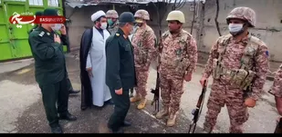سفر جانشین فرماندهی سپاه حضرت نبی اکرم (ص) استان کرمانشاه به شهرستان سنقروکلیایی