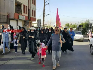 همایش پیاده روی خانواده های کارکنان و پاسداران سپاه فتح کهگیلویه و بویراحمد