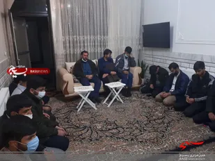 دیدار رزمندگان گردان106امام حسین(علیه السلام) با خانواده شهدای مدافع امنیت