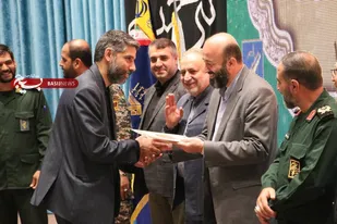 تجلیل از فرماندهان موفق پایگاههای مقاومت بسیج ادارات استان