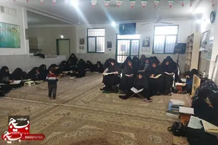 از برگزاری دعای ام داوود تا پهن کردن سفره افطار برای روزه داران در سرخه