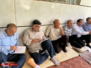 نشست صمیمی مجمع پیشکسوتان تخریب استان اصفهان در ایام دهه کرامت