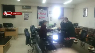 دیدار فرمانده حوزه بسیج ادارات الحدید شاهرود با مسئول نهاد کتابخانه های عمومی شهرستان