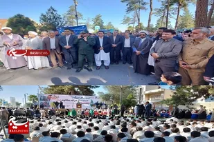 اجتماع بزرگ مردمی زاهدان در حمایت از مردم و کودکان مظلوم غزه