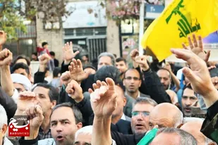 تجمع و راهپیمایی مردم قوچان در حمایت از پاسخ مقتدرانه سپاه به رژیم کودک کش اسرائیل+عکس