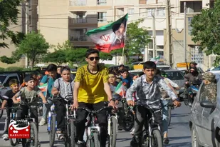 برگزاری کاروان حماسی دوچرخه&zwnj;سواری به مناسبت عید غدیر و سالگرد رحلت امام خمینی(ره) در همدان