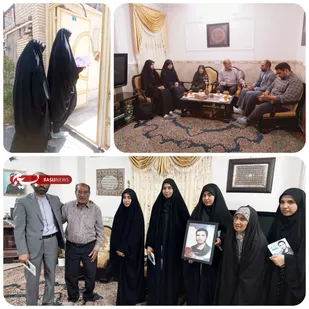 دیدار با خانواده سردار شهید رضا اتحادی