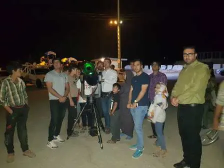 رصد آسمان در شهر اردل