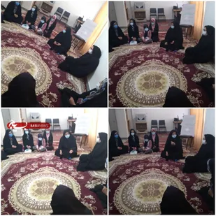 برگزاری گفتمان قرآن و انقلاب در پایگاه انسیه روستای اسفندآباد