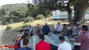 اردوی رزمی، فرهنگی بسیجیان شاهرود در جنگل ابر