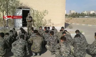 دوره تکمیلی  بسیج توسط گردان ۱۲۴ امام حسین (علیه السلام)برگزار شد