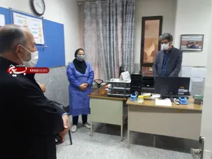 دیدار با مدافعان سلامت در مجن و بسطام