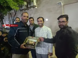 تجلیل از بسیجیان فعال گردان در عرصه های جهادی و میدانی