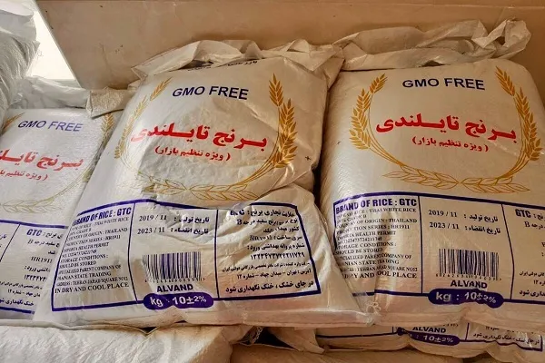٧٨٠ تن برنج تایلندی تنظیم بازار توزیع شد