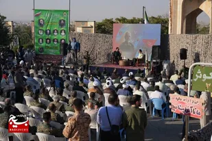 برگزاری دهمین سالگرد شهید همدانی در گلزار شهدای همدان