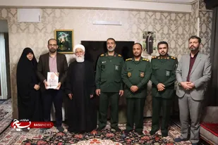 دیدار سردار عمومهدی با خانواده معظم شهدا
