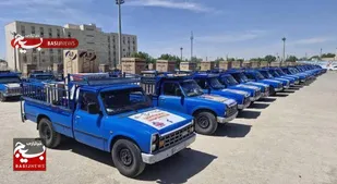 توزیع ۵ سری جهیزیه در هفتکل