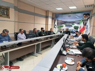 نشست هیات اندیشه بسیج مهندسین عمران