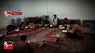 برگزاری مراسم جزء خوانی قرآن کریم در پایگاه شهید زین&zwnj;الدین قم