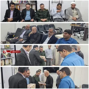گرامیداشت هفته دفاع مقدس در آغاجاری با حضور مسئولان