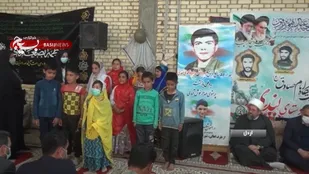 برگزاری یادواره شهدای روستای لندی بخش میانکوه