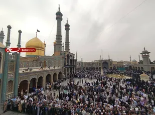 پیکر آیت الله فاطمی نیا در قم تشییع و خاکسپاری شد