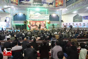 سی امین یادواره ۱۱۰ شهید شهر لالجین برگزار شد