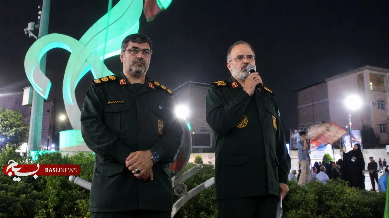 سردار موحد در جمع ملت مبعوث شده نوشهر؛ 