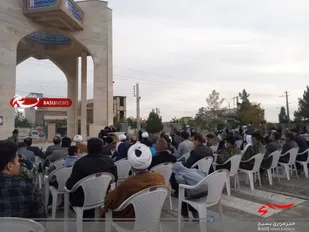 مراسم غباروبی مزار شهدای جعفریه قم برگزار شد