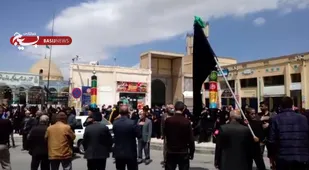 عزاداری عاشقان امام علی (ع) در شهرکرد