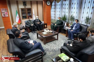 سردار غلامرضا سلیمانی با دکتر نوری وزیر آموزش و پرورش دیدار کرد