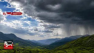 رگبار و رعدوبرق در راه اردبیل