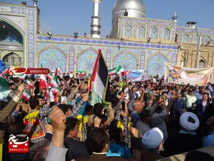 حماسه ایستادگی و استکبار ستیزی مردم بهبهان در ۱۳ آبان