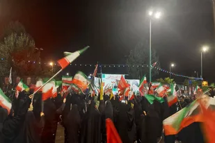 برگزاری تجمعات شبانه مردم شهیدپرور تویسرکان در حمایت از نیروهای مسلح