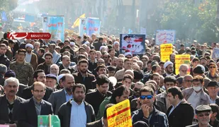 راهپیمایی یوم الله 22 بهمن در گرگان