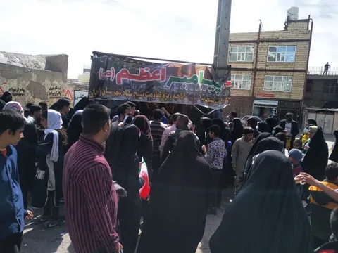 برپایی موکب توسط حوزه نبی اکرم زیر نظر ناحیه زاهدان و سپاه سلمان استان سیستان و بلوچستان به مناسبت عید مبعث