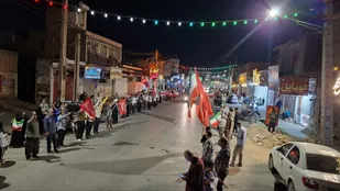 گتوند در شبهای خشم، پرچم های استکبارستیزی را برافراشت