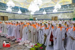 جشن بزرگ روزه اولی&zwnj;ها در حرم بانوی کرامت