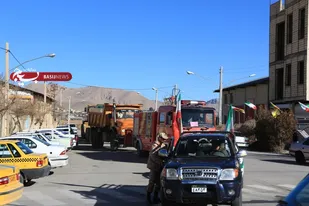 برگزاری رژه خودرویی در شهرکیان