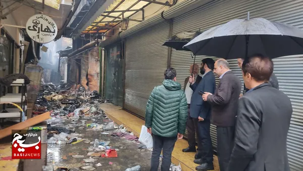 بازدید رئیس سازمان بسیج اصناف کشور از بازار رشت