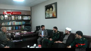 دیدار فرمانده سپاه ناحیه با شهردار کبودراهنگ