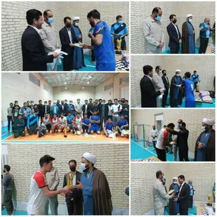 اختتامیه مسابقات فوتسال جام شهدای روستای ترکان برگزار شد