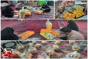 22 بسته یلدایی در شب یلدا بین نیازمندان توزیع شد