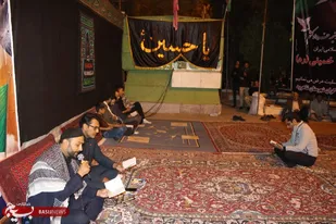 احیاء شب نوزدهم ماه مبارک رمضان در گلزار شهدا شاهرود