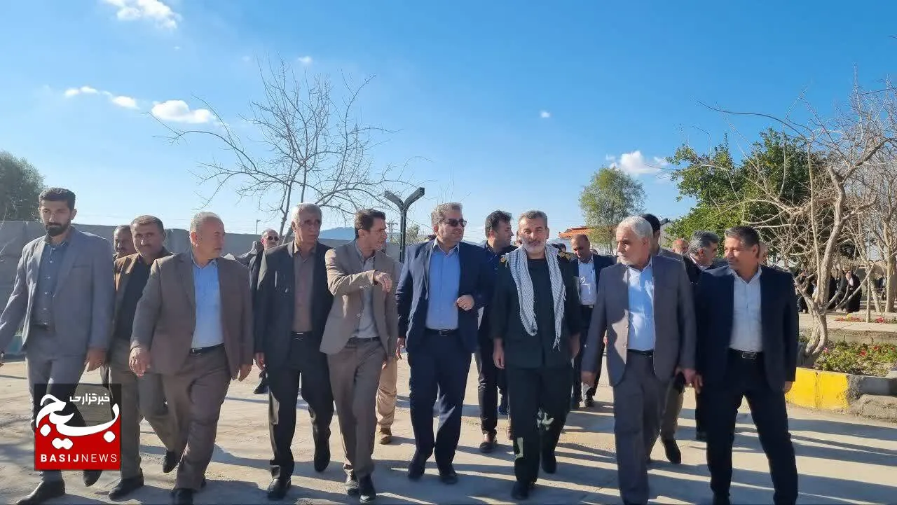 افتتاح و کلنگ زنی چند پروژه با حضور معاون هماهنگی امور عمرانی استاندار خوزستان در شهرستان باغملک