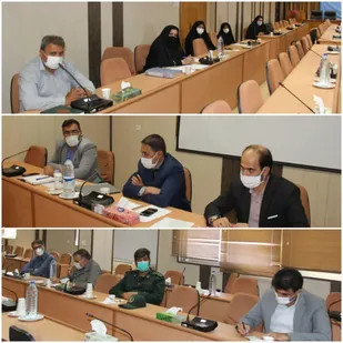 جلسه ستاد پشتیبانی نهضت سواد آموزی