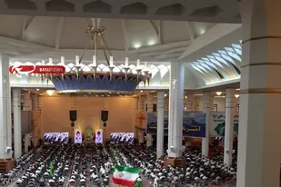 رزمایش بزرگ اقتدار بسیجیان استان فارس در حرم مطهر شاهچراغ (ع) برگزار شد